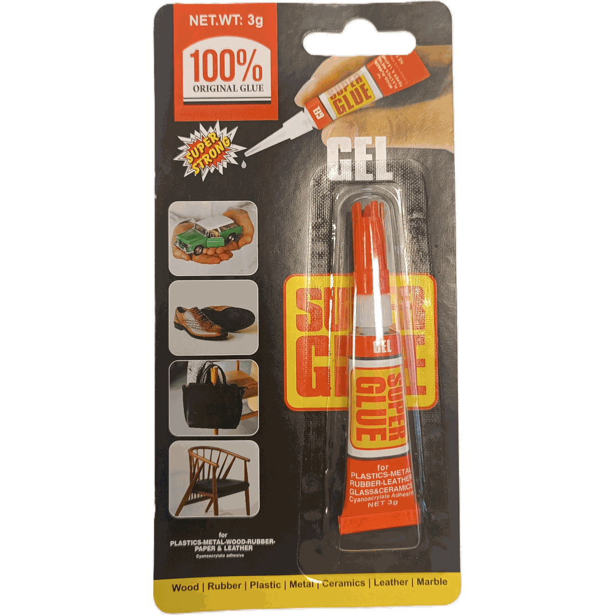 Клей гель универсальный секундный 100% 3гр