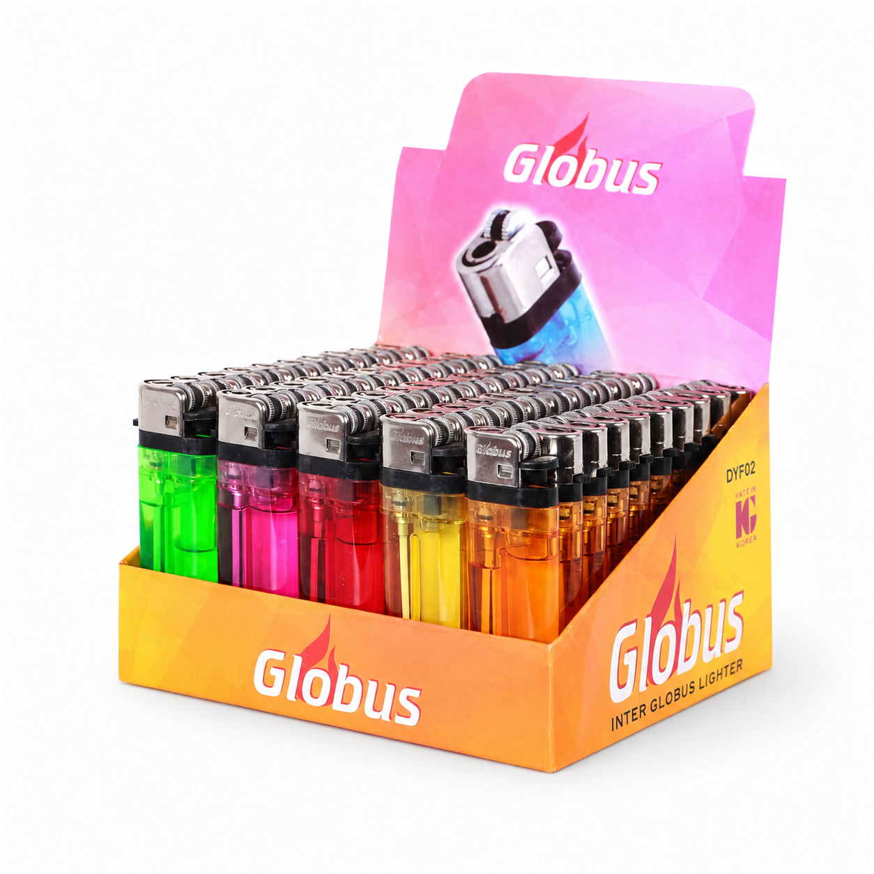 dyf02 Зажигалка кремниевая одноразовая globus, 7.7 см dyf02 Зажигалка кремниевая одноразовая globus, 7.7 см